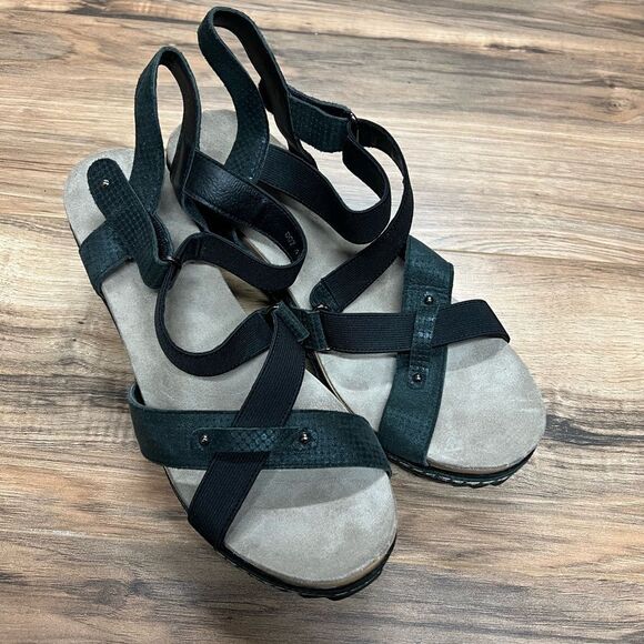 Antelope black sandals 10 - Picture 1 of 7